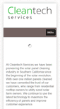 Mobile Screenshot of cleantechservices.com